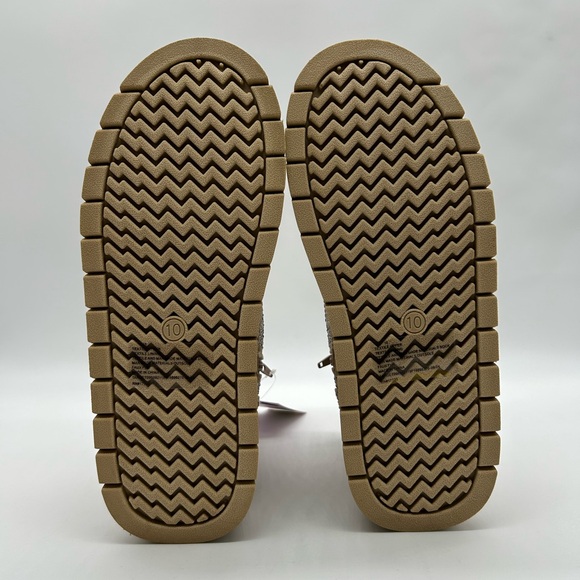 Wild Fable Missy Platform Ankle Boots Beige Rhinestone Vegan Suede Size 10 NIB - Picture 10 of 12